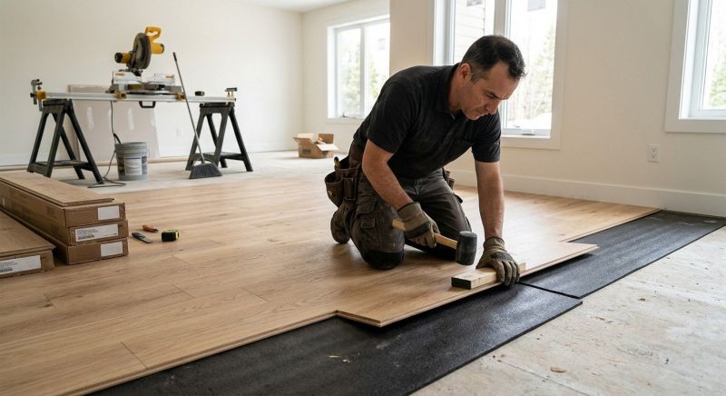 Engineered Wood Installation in Attleboro, MA