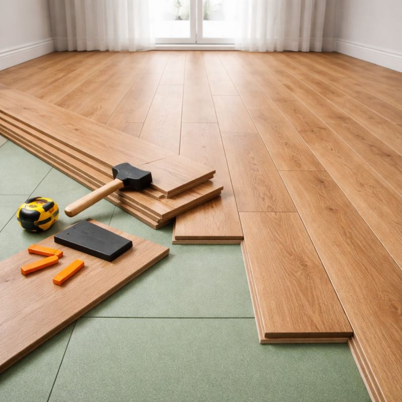Laminate Floor Installation in Sharon, MA