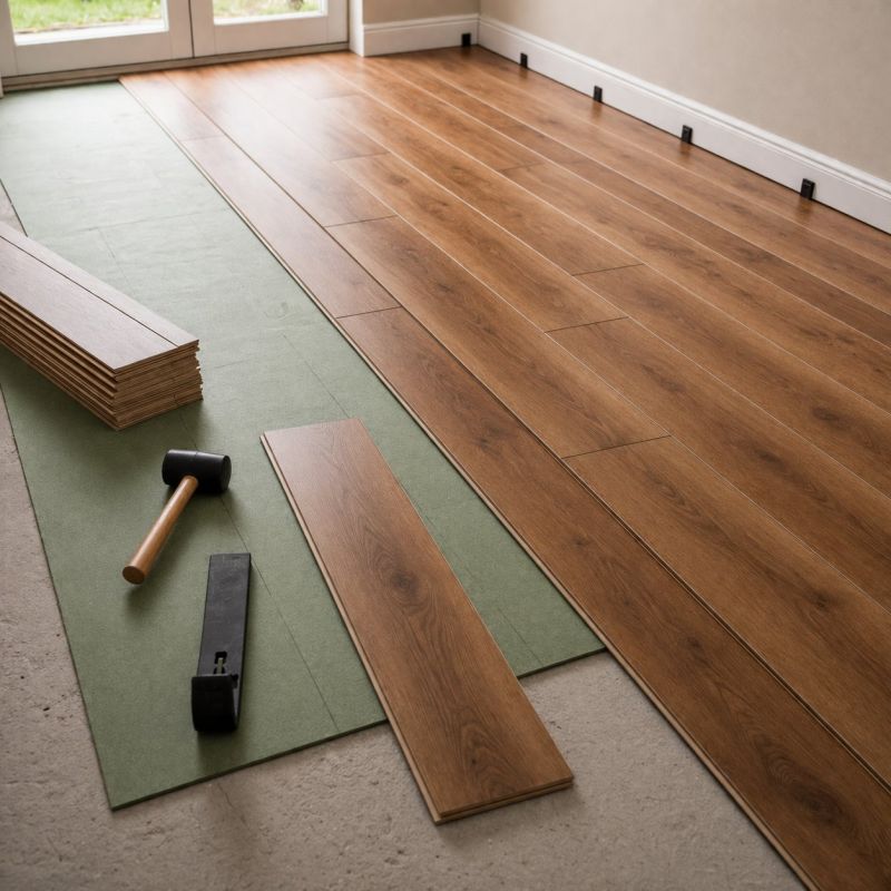 Laminate Floor Replacement in Dighton, MA