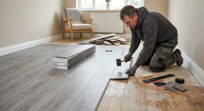 Laminate Floor Replacement in Randolph, MA