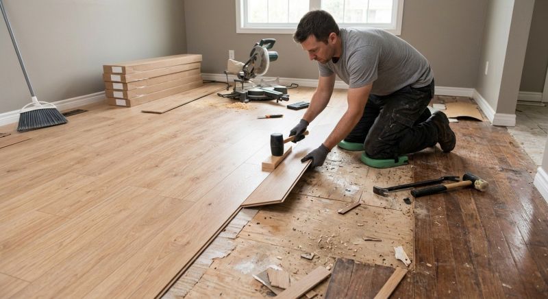 Laminate Flooring Replacement in Attleboro, MA