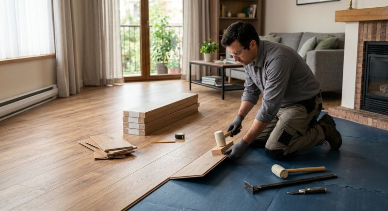 Laminate Wood Installation in Attleboro, MA