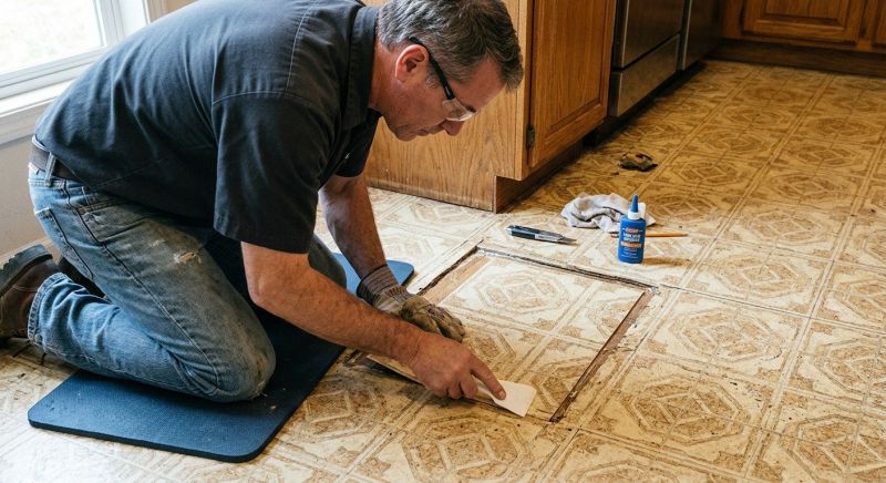 Linoleum Floor Installation in Norfolk, MA