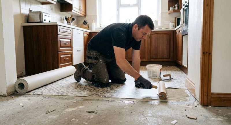 Linoleum Floor Installation in Raynham, MA