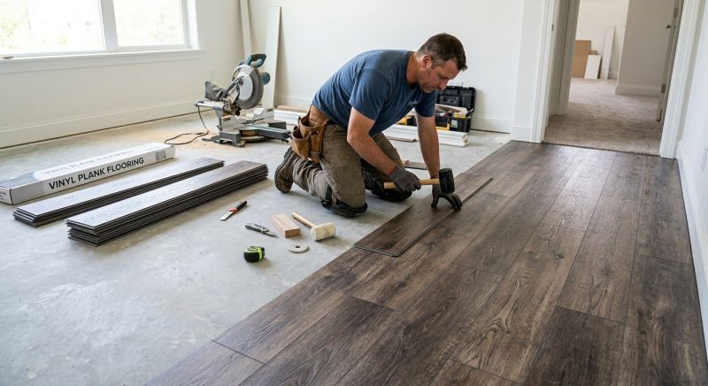 Linoleum Floor Installation in Rehoboth, MA