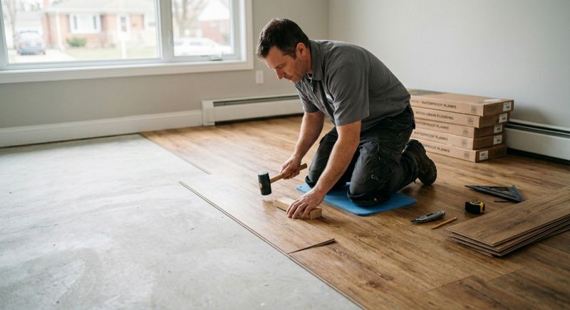 Linoleum Flooring Replacement in Attleboro, MA