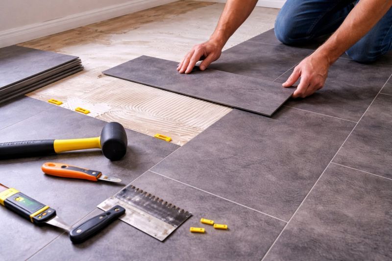 Luxury Vinyl Tile Installation in Dedham, MA