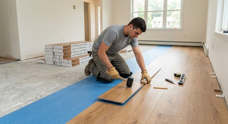 Lvt Flooring Installation in East Walpole, MA