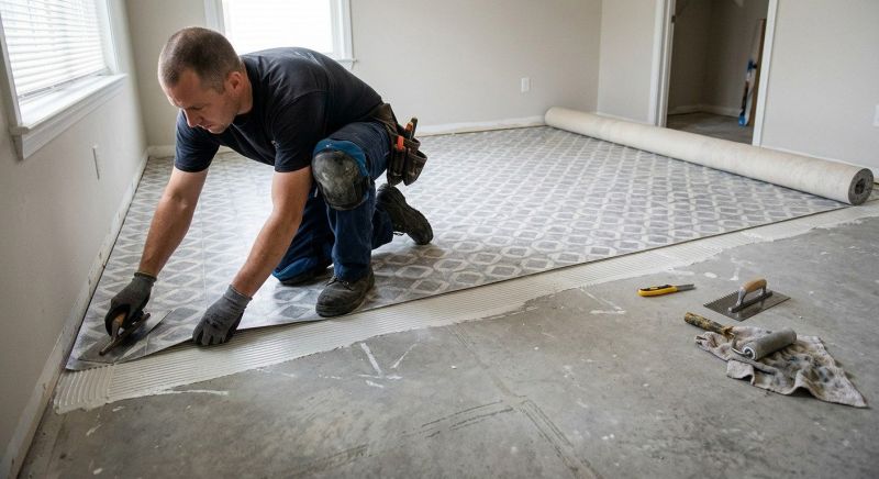 Sheet Flooring Installation in Chepachet, RI