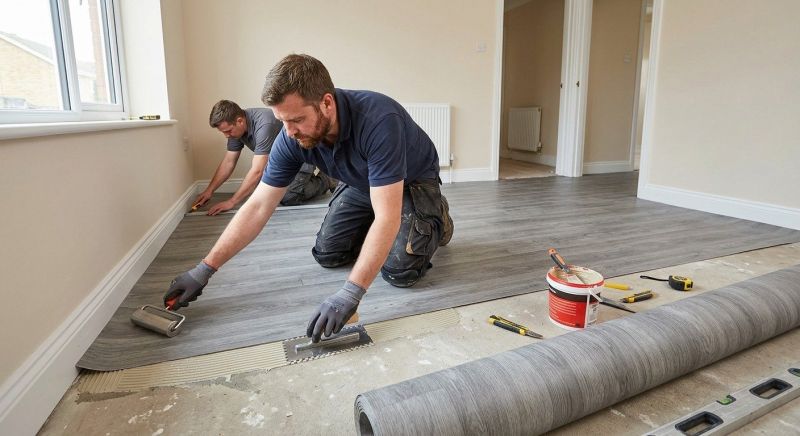 Sheet Flooring Installation in Hanson, MA