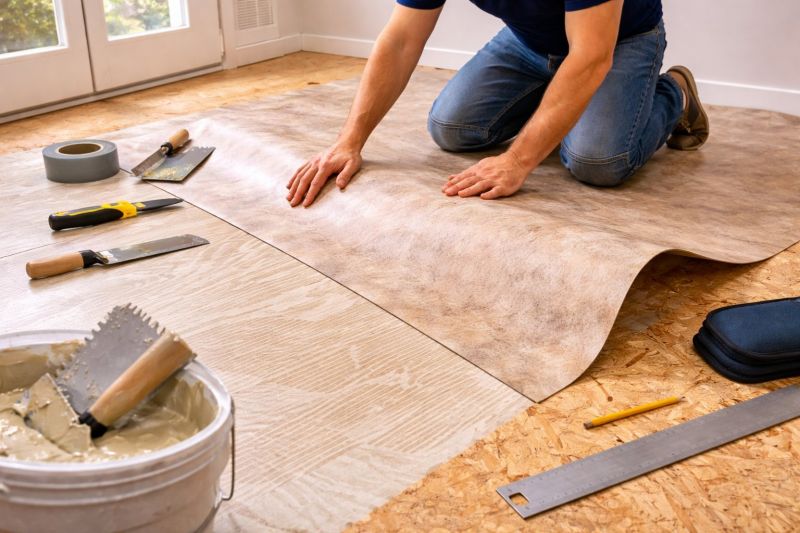 Sheet Flooring Installation in Needham, MA