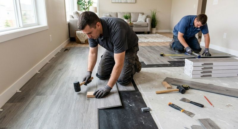 Vinyl Flooring Installation in Holbrook, MA