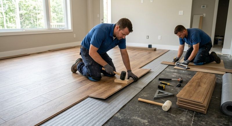 Vinyl Flooring Installation in North Easton, MA