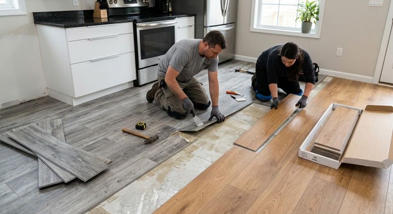 Vinyl Tile Replacement in Attleboro, MA