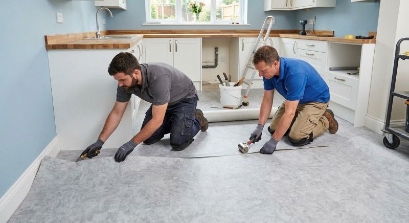 Sheet Linoleum Installation in Whitinsville, MA